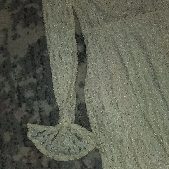 Free People Lace Keyhole Long Sleeve Dress - Picture 11 of 13